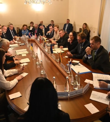 До Одеси приїхали очільники МЗС 8 країн Європи
