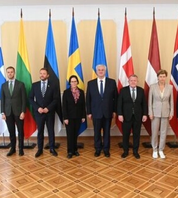 Глави МЗС країн Північно-Балтійської вісімки прибули до Одеси. ФОТОрепортаж