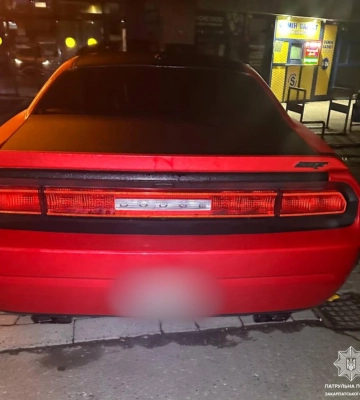 В Ужгороді притягнули до відповідальності нетверезого водія, який порушив ПДР