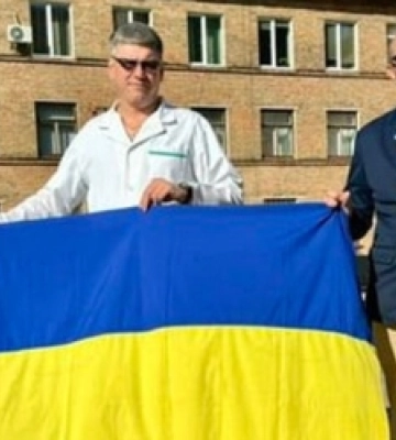Лікарня на Волині отримала гуманітарну допомогу з Бельгії на 1,5 мільйона гривень