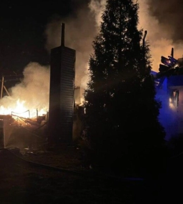 У селі на Волині вчетверте побудували храм. Попередній згорів