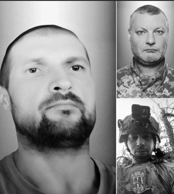 Навіки в наших серцях. Андрій Кузь, Владислав Тарнавський, Віктор Терещук полягли за Україну