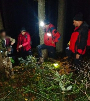 Гірські рятувальники села Лазещина відшукали 48-річного туриста з Харківщини