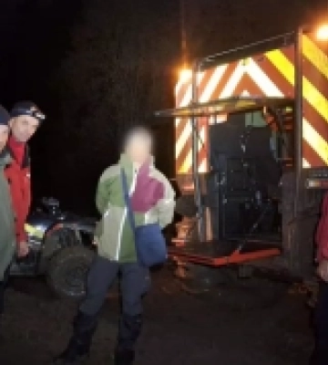 Гірські рятувальники села Лазещина відшукали 48-річного туриста з Харківщини