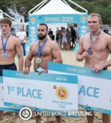 Миколаївський спортсмен став бронзовим призером чемпіонату світу з пляжної боротьби