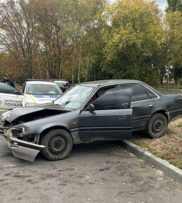 У Дніпрі п&#039;яний водій &quot;Mazda&quot; без прав скоїв ДТП біля лікарні