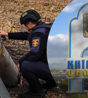 На Київщині фермер знайшов залишки російської ракети С-300