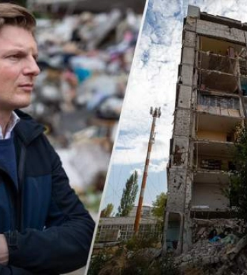 &quot;Я видел последствия мощных российских бомбардировок&quot;: министр обороны Нидерландов посетил Харьков