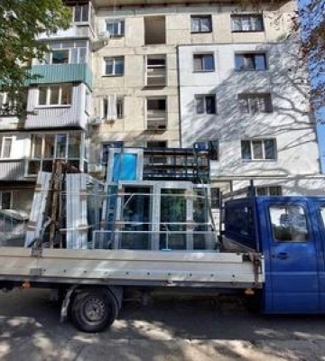 У Полтаві відновлять будинок, який постраждав внаслідок удару рф