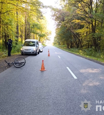 У Луцькому районі авто збило велосипедиста