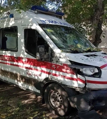 У Станіславі на Херсонщині окупаційні війська атакували автівку “швидкої”
