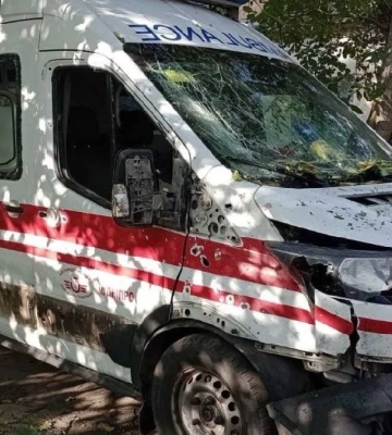 Загарбники атакували з дрона «швидку» на Херсонщині