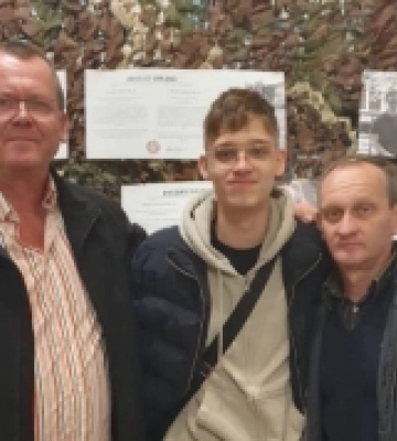 Іршавський музей гостинно приймав родину Степана Урсти