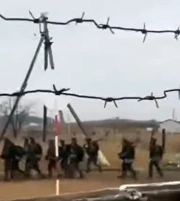 В сети показали видео с &quot;солдатами КНДР&quot; в России