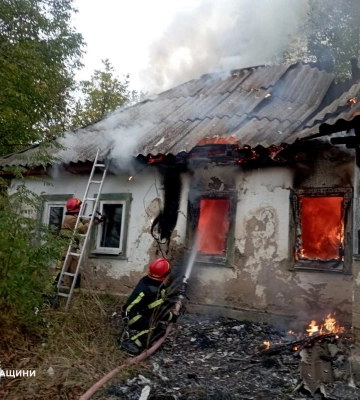 У пожежі в Черкаському районі загинув чоловік