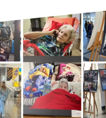 «Хроніки евакуації». У Вінниці відкрито фотовиставку про порятунок людей