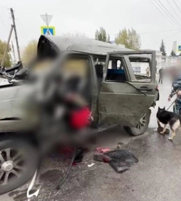 Вибух автомобіля у Луганську: ліквідовано майора російської армії