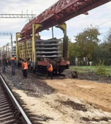 Укрзалізниця виконала майже половину робіт з будівництва євроколії Чоп-Ужгород