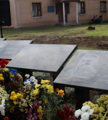 На Монастирищині відкрили Алею пам’яті захисників (ФОТО)