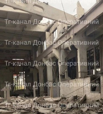 З'явилися фото наслідків сьогоднішнього удару по трамвайному ДЕПО у Костянтинівці