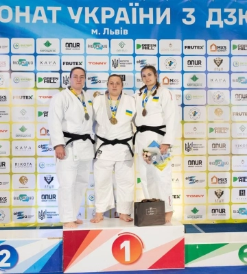 Сумські дзюдоїсти з медалями чемпіонату України