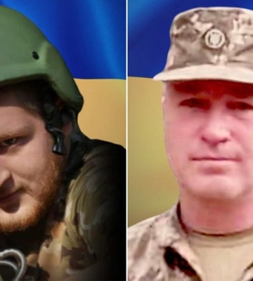На Буковині прощаються з двома полеглими бійцями