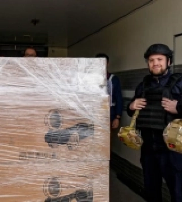 Херсонським рятувальникам доставили партію допомоги