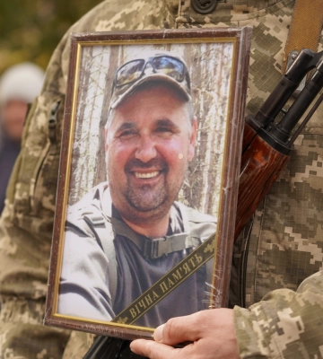 В Охтирці попрощалися із захисником Анатолієм Шевченком