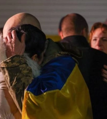 Із російського полону повернули 95 українських воїнів