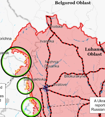 Росіяни – у кількох метрах від Оскола. ISW про результати наступу ворога