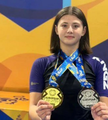 Херсонка стала переможницею чемпіонату Європи з бразильського джиу-джитсу