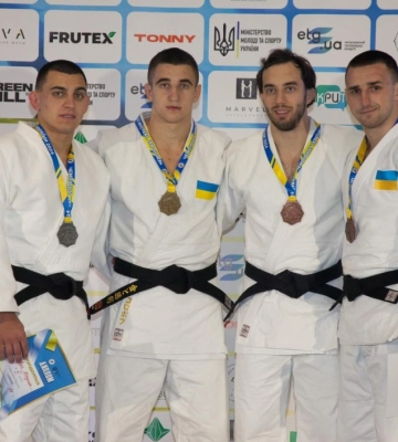 Дзюдоїсти Дніпропетровщини завоювали 7 нагород на Чемпіонаті України