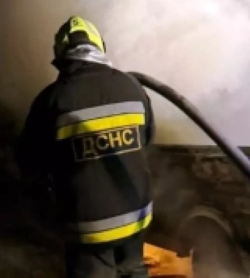 Два мікроавтобуси згоріли на Кіровоградщині