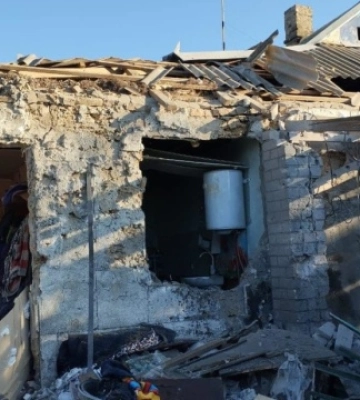 Війська РФ ввечері обстріляли селище Розлив на Херсонщині, є руйнування