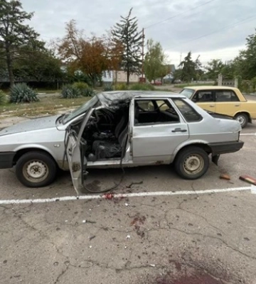 Росіяни атакували цивільне авто на Херсонщині