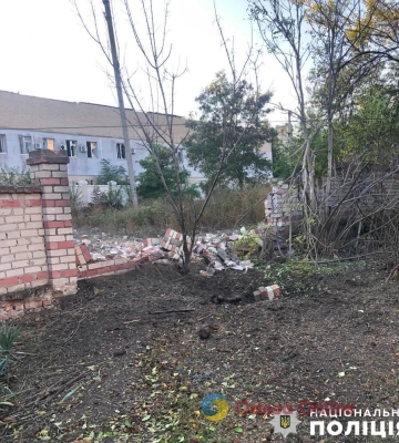 Від російських нічних обстрілів постраждало двоє херсонців