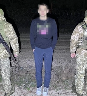 На Волині молодик в обхід пункту пропуску намагався потрапити до Польщі