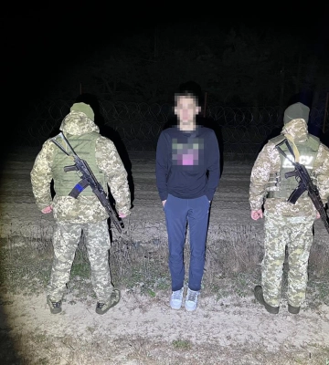 На Волині молодик в обхід пункту пропуску намагався потрапити до Польщі