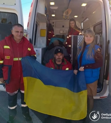 77-летняя украинка эвакуирована из оккупированного Крыма