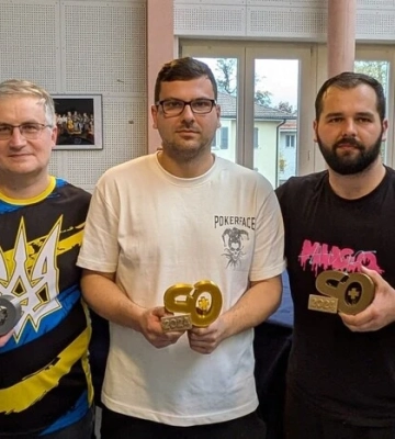 Українець Шаломаєв виграв срібло етапу світового туру з настільного хокею