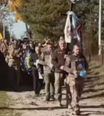 В Шацькій громаді попрощалися із загиблим військовослужбовцем Олександром Сільчуком