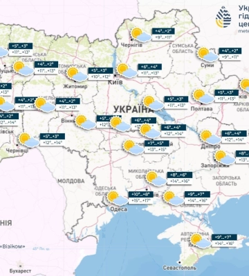 Погода на 24 жовтня в Україні: буде сухо