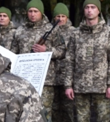 Новобранці Волинського прикордонного загону склали присягу