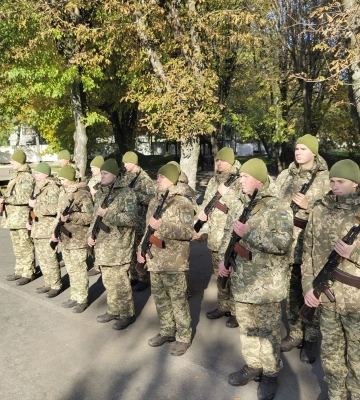 Новобранці Волинського прикордонного загону склали присягу