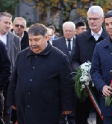 В Ужгороді вшанували пам’ять героїв угорської революції