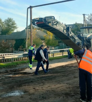 У Болградському районі за кошти обласного бюджету розпочали ремонт дороги Болград-Кубей-Арциз