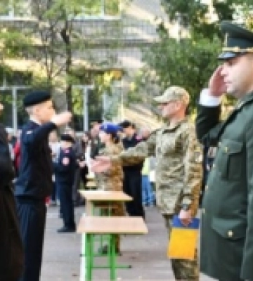 Вихованці ліцею «Сокіл» присягнули на вірність Україні у Кропивницькому