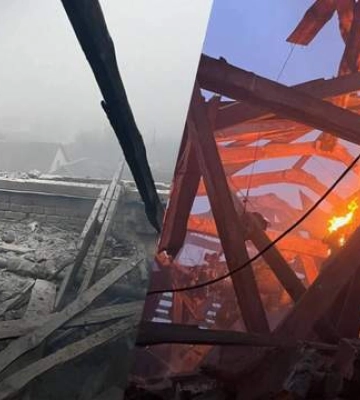 Нічна атака дронами: у Хмельницькій області пошкоджено житлову багатоповерхівку та готель