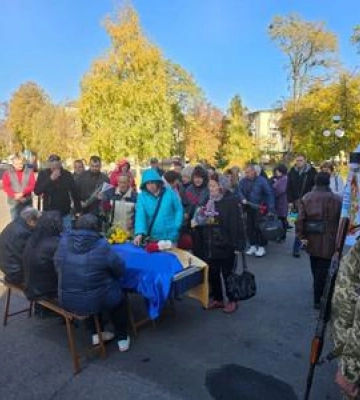 Полтавська громада провела в останню дорогу двох захиблих Героїв