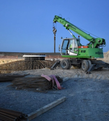 На Волині зводять вітрову електростанцію з понад 20 вітряків 